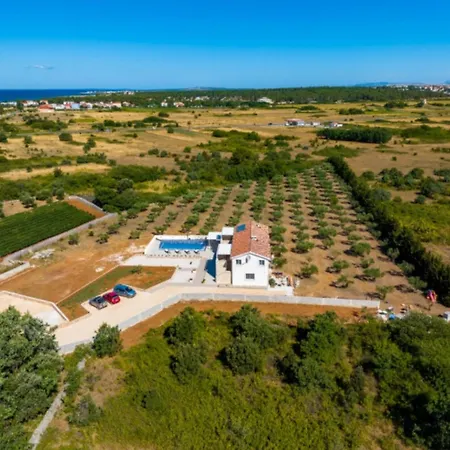 Rustic Perosa With Heating Pool Zaton (Zadar)