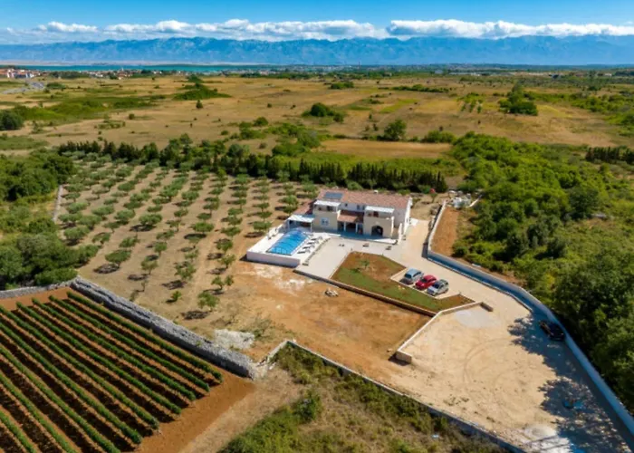 Vila Rustic Perosa With Heating Pool Zaton (Zadar)